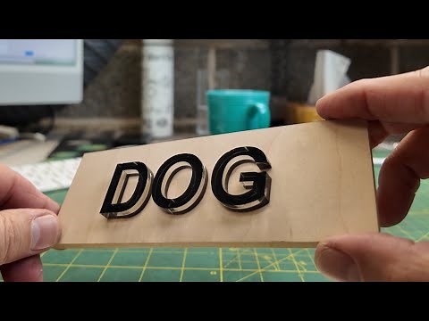 Rowmark ColorCast Acrylic. You GOT to try this! Thunder Laser BOLT. 074 4K