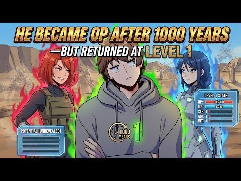 He Became OP After 1000 Years Traning —But Returned at Level 1