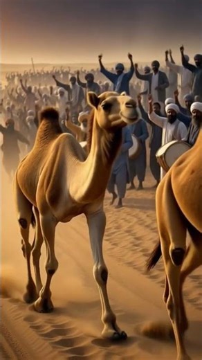camel crush #CamelRace#CamelFestival#DesertRace#ai #viralvideo #animals #funny #rescue#camel#shaorts