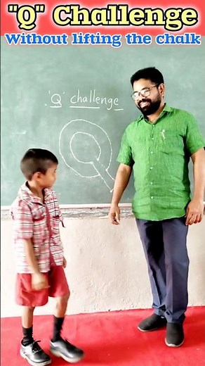 "Q" Challenge / IQ TEST - 161 #education #maths #students #school #youtubeshorts #trending