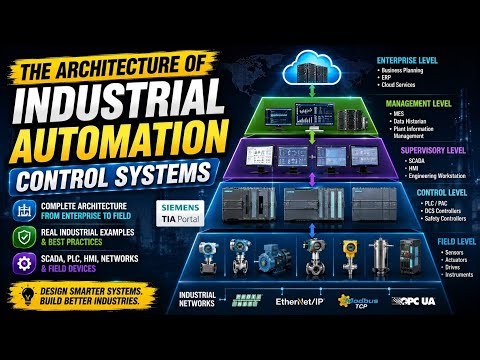 👉 Industrial Automation System Architecture Explained 🔥