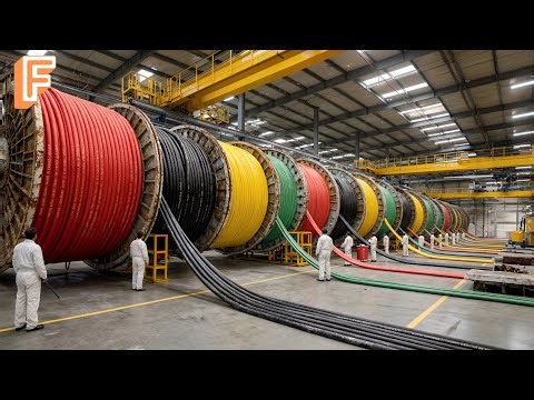 How Billions of Electrical Wires Are Made Inside Massive Production Line