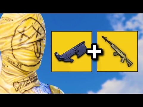 SKS + FULL AUTO ATTACHMENT!! | PUBG Mobile
