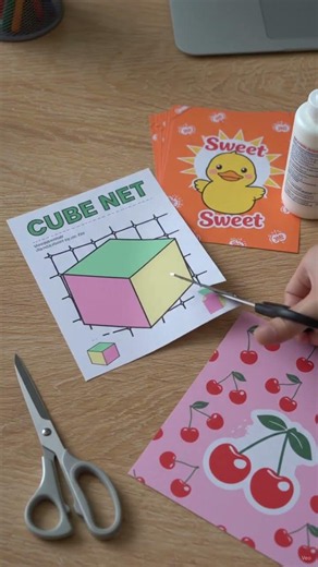 How to Make Cute 3D DIY Paper Gift Boxes! ✂️📦 #papercrafts #diygiftbox #craftersofyoutube