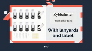 8GB USB Flash Drive 10 Pack USB 2.0 Thumb Drives Swivel Jump Drive Zip Drive for Data Storage with Lanyard/Label (Black)