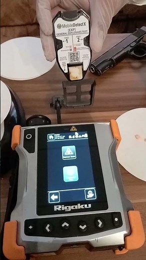 Rigaku CQL Max-ID Handheld Raman Analyzer Detects Explosives