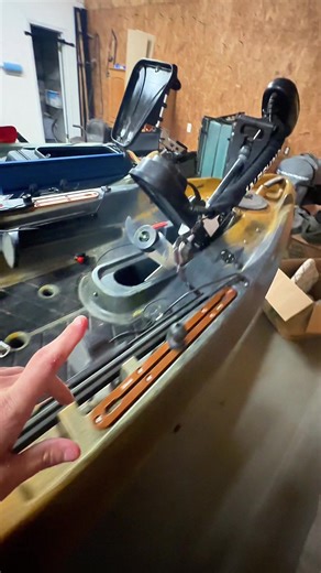 Trolling motor cables are not only a snag issue on a kayak, but also in danger of being damaged by the sun. Protect yours with Liv fishing!