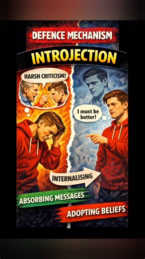 DEFENCE MECHANISM INTROJECTION #aiims #norcet #nursingstudents #aiimsnursing