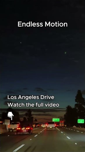 Night Drive Through LA's Endless Lights