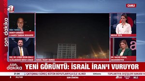 A Haber muhabiri Ekber Karabağ: İsfahan’a da bir saldırı var. Orada da hava savunma sistemlerinin harekete geçtiği söyleniyor. Bölüm 7 | Sabah
