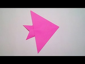 How to make a FISH out of paper very EASY ✅ | Origami STEP BY STEP