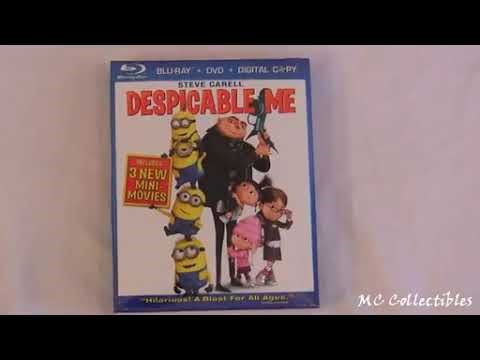 Despicable Me blu ray unboxing review with Minions LQ