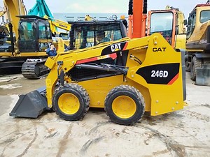 [Hot Item] Caterpillar Cat 246D Skid Steer Loader Used Small Mini Loader Original Good Condition
