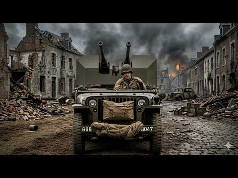 Why They Put Tank Machine Guns on Jeeps - Germans Called It Iron Wasp