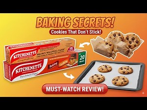 How to Make Cookies Using Parchment & Brown Wrapping Paper!