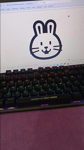 Rabbit Emoji 🐰 Alt+X Code in MS Word