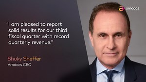 14 reactions | Amdocs hits another milestone in FY2024 with a record-breaking Q3 revenue of $1.25 billion. This success is a testament to the commitment of our team, driving impact across the telecom industry. Watch the video to see the key milestones Read the full report >https://link.amdocs.com/3SY9Gwd #Innovation #DigitalTransformation #Telecom #Results2024 | Amdocs | Facebook