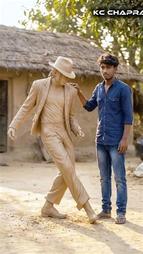 I Built a Michael Jackson Statue by Hand art 😱🔥#ai #michaeljackson