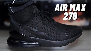 Underrated! Nike Air Max 270 "Triple Black" On-Feet Review