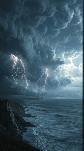 “Ocean in Rage! Watch How a Massive Storm Is Born!” ASMR