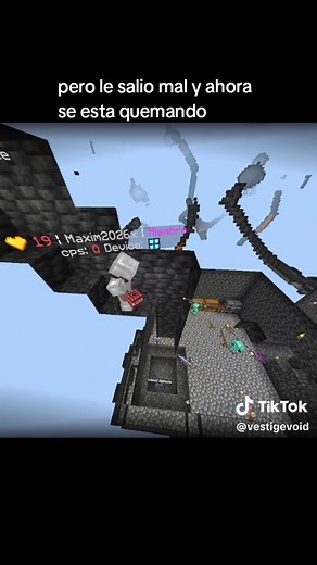 El primer raideo fallido en el servidor de Minecraft