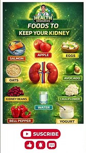 Foods to Keep Your Kidneys Healthy | Kidney-Friendly Diet #healthylifestyle #healthyeating #diet