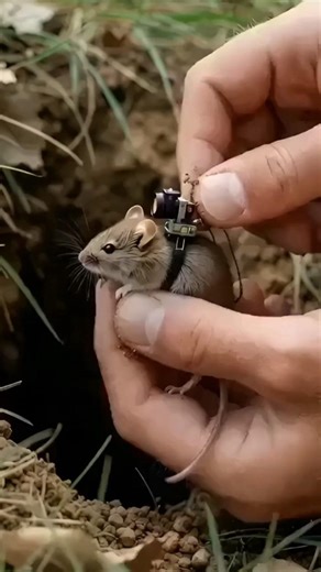 What If a Tiny Mouse Took Us Underground? #microworld #undergroundanimals #shorts