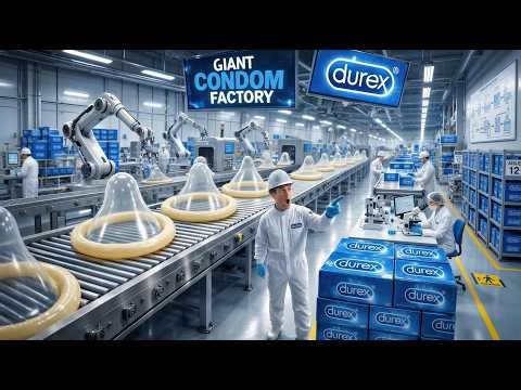 Inside The Giant Durex Factory — You Won’t Believe How Many Condoms Are Made Every Day