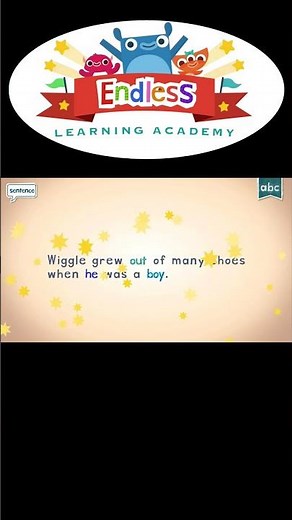 Endless Reader: Exploring the Letter B and the Word "Boy" through Play | Part 2 #shorts