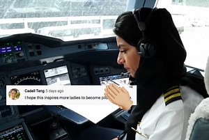 Footage Of An Etihad Airways Pilot Taking Off Is Inspiring Girl Power Online