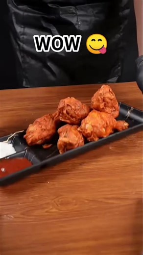 🔥 ASMR Fried Chicken Leg Piece | Ultra Crispy & Juicy | Satisfying Frying Sounds #shorts #asmr