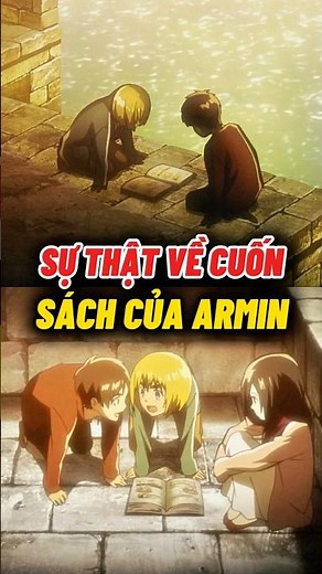 The Mystery of Armin’s Forbidden Book About the Outside World? #wibuchua #attackontitan #aot #sho...