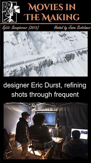 How the avalanche scene was done for #snowpiercer | Movies in the Making