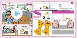 'ai, ee, igh, oa' Level 3 Week 4 Weekly Lesson Pack
