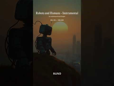 Robots and Humans - Instrumental #AI​ #Song​ by #Suno​ #music​ #newmusic​