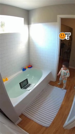 65K views · 63 reactions | When ‘helping’ takes a wild turn: baby vs. dad’s laptop  | Diply Humor | Facebook