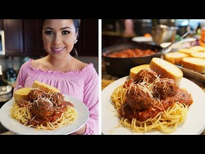 HOW TO MAKE SPAGHETTI AND MEATBALLS WITH HOMEMADE MARINARA SAUCE