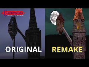 Castlevania SOTN - Original Intro VS Esco's Remake