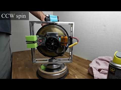 Mechanical Gyroscope - Detecting Drift - Build and video by Stefan P.