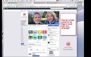 ✨How to create a post on your Page in more than one language ✨...