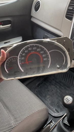 Suzuki WagonR Japanese Speedometer Installation in Pakistani Model