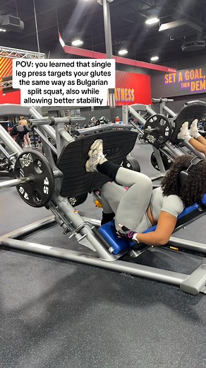 785K views · 7.4K reactions | For everyone struggling with Bulgarian split squat, single leg press is a great alternative | Bles Shaka | Facebook