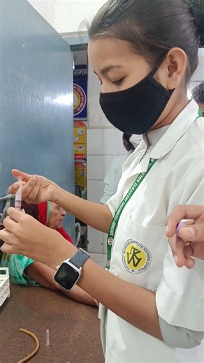 60th day clinical duty 🏥 How to collect blood sample 🩸 #clinic #doctor