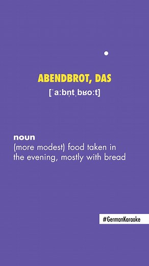 🎤Abendbrot is an old German food tradition that began in the 1920s. In the evening, Germans often eat slices of bread topped with cheese or sausage and a cup of tea. The table is usually set around 6 p.m. "Abendbrot" is often not eaten on plates, but on small boards. Due to their flat shape, they are better suited for toppings on bread. | Study in Germany