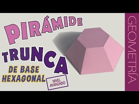 Como hacer una pirámide truncada. PARTE 02 / how to make a truncated pyramid