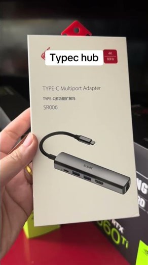 Typec hub #typec #hub #adapter #hdmi #lan #ethernet #usb