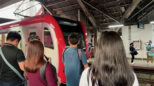 Lrt, Train, Travel. Free Stock Video