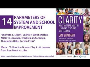 Lyn Sharratt: 14 Parameters of System and School Improvement
