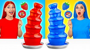 713K views · 11K reactions | Tantangan Fondue Air Mancur Cokelat #2 Multi DO Challenge | Multi Do Indonesian | Facebook