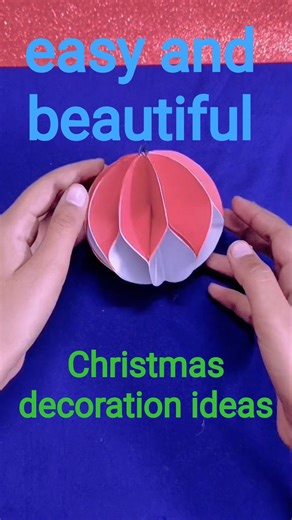 making easy and beautiful Christmas decoration ideas #diy #art #christmas
